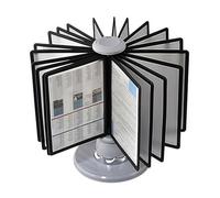 Portadocumenti e portadocumenti, espositore per cataloghi deluxe con 20 pannelli fronte-retro, per ufficio e casa A4/A5