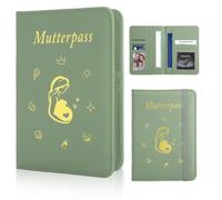 Portadocumenti per Bebè, Portadocumenti Bambino Impermeabile, Custodia per Libretto Vaccinale Attuale, Portadocumenti per Bebè Come Organizzatore di Carte o Cartelle Mediche e Cose per Neonati