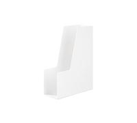 portadocumenti Portariviste da scrivania, portaoggetti verticale for documenti e forniture for ufficio domestico Vassoi per lettere(Bianco)