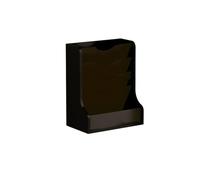 Portadocumenti Portariviste verticale da scrivania a 5 tasche for accessori ufficio e cancelleria Scrivania(Nero)