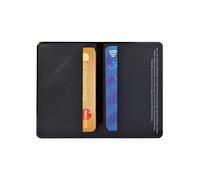 Portadocumenti RFID Hidentity Doppio per bancomat/carta di credito - PVC - 9,5 x