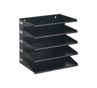 Portadocumenti Sorter Rack - 33x36x25 cm - 5 scomparti - nero - Durable