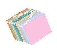 Portadocumenti sospesi salvaspazio Organizzatori file a parete Robusta struttura in plastica per ufficio, scuola, uso domestico Supporti a parete Cartelle sospese
