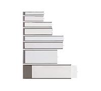 Portaetichette Sei Rota 10 Pz. adesive A1 24x63mm SEI [320311]