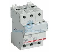 Bticino sezionatore portafusibile 3P 32A 500V 3 moduli F323