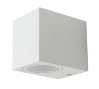 Portafaretto bianco da muro per lampadina GU10 V-TAC VT-7651SQ-W