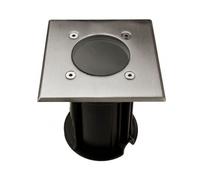 VT-7516 - Faretto da incasso a pavimento, GU10, argento, IP65