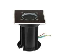 VT-7516 - Faretto da incasso a pavimento, GU10, argento, IP65