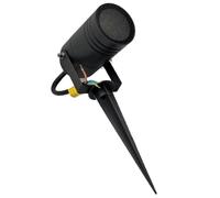 Portafaretto Giardino Con Portalampada Lampadine Gu10 Picchetto Alluminio Ip65