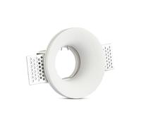 Portafaretto Lampada Led GU10 Da Incasso A Scomparsa Corpo Tondo Diametro 100mm