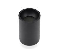 Portafaretto LED Montaggio a Plafone Rotondo GU10 Corpo Nero
