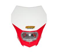 Portafaro Circuit Bagus rosso fluo / bianco