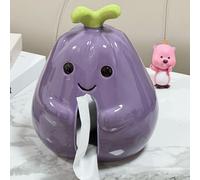 Portafazzoletti in ceramica a forma di cartone animato per scrivania da