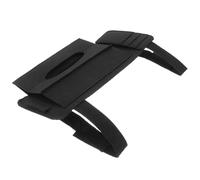 Portafazzoletti per Auto in Feltro Nero, Tasche per Carte | Auto e Guida Quotidiana, Accesso Rapido AI Fazzoletti, Organizza Piccoli Oggetti, Superficie Liscia