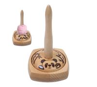 Portafilati - Dispenser Con Supporto Con Base Antiscivolo Rotante In Legno, Contenitori Per Filati | Per Lavorare A Maglia, Uncinetto, Donne, Principianti, Adulti, Ricamo, Cucito, Casa E Altri