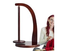 Portafilo - Legno | Porta-Filo A Pendolo Magnetico Con Rotatore Di Rocchetto Di Lana | Avvolgitore Di Filato | Organizzatore Artigianale Per Lavoro A Maglia, Uncinetto, Cucito E Progetti Di Fibre Quot