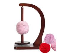 Portafilo - Legno | Porta-Filo A Pendolo Magnetico Con Rotatore Di Rocchetto Di Lana | Avvolgitore Di Filato | Organizzatore Artigianale Per Lavoro A Maglia, Uncinetto, Cucito E Progetti Di Fibre Quot