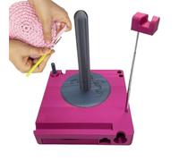 Portafilo per maglieria portatile | Organizzatore per gomitolo di lana con supporto per telefono | Svolgitrice per uncinetto e maglieria per principianti, donna, ragazza, libero creativo