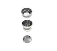 Portafilter Coffee Strainer for Dedica,3pcs with High,Medium and Low, Bottomless Portafilter 51 mm,Espresso Accessories