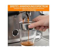 Portafilter Coffee Strainer for Dedica,3pcs with High,Medium and Low, Bottomless Portafilter 51 mm,Espresso Accessories