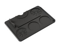 Portafiltri Espresso Coffee Tamper Mat | Non-Slip Portafilter Pad for Espresso Machine Accessories(Black)