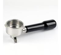 Portafiltro 51 mm per Cecotec Power Espresso 20/Casabrews CM5418 con doppio beccuccio - Supporto filtro in acciaio inox con filtro incluso