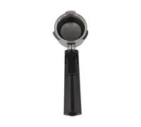 Portafiltro 51mm per HO Coffee con Cestello Filtrante Silicone - Design Ergonomico Nero