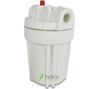 Portafiltro Acqua Contenitore Bianco Per Cartuccia Filtro 5" Pollici IN OUT 1/2"