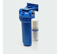 Portafiltro Acqua Contenitore Filtro Acqua Kit 3 Pezzi 10" ANTI-UV 1/2 esterno