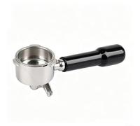 Portafiltro Bottomless 51mm 3 Arie ABS Nero Portafiltro Bottomless | Compatibile EC680/EC685, 3 orecchie, per spessore 5.5mm, acciaio 304, ergonomico