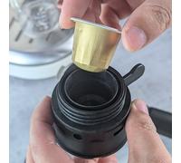 Portafiltro Cialde per caffè 51mm - Ergonomico con Cestello per filtro Staccabil