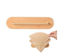 Portafiltro da caffè per la casa - Supporto organizer di carta da 15 cm, montaggio a parete, custodia resistente, contenitore da banco | Organizer filtro a cono per negozi da bar, cucine