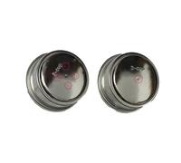 Portafiltro for caffè a doppia bocca da 51 mm per/,compatibile con Hibrew,H11/,compatibile con Oster,/macchina da caffè Manico for caffè in acciaio inossidabile(Basket set-A)