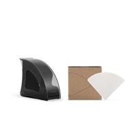 Portafiltro For Caffè Classico - Scatola Portaoggetti Resistente For Gli Elementi Essenziali Del Barista - Perfetto For L'uso Domestico E Al Bar(Black Set)