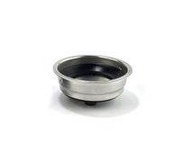 Portafiltro for caffè espresso in lega di alluminio con fondo da 51 mm, compatibile Homix Gypas Sachi Nikai Oster Phico Cecotec Hibrew(1 cups basket)