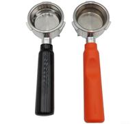 Portafiltro in alluminio e legno, 58 mm, per macchine da espresso, compatibile con Bestsonic Maxim's MKA99 MK74 Hauswirt C5 5700 Series Stelang AC 517E ED 3899 Fog LKA134 (58 mm nero)