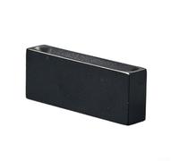 Portafiltro in alluminio porta schermo e base per filtro per macchine da caffè espresso da 51/53/58 mm, organizer compatto per stazioni di caffè (nero A)