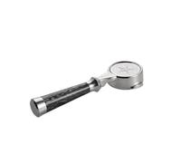 Portafiltro Monopezzo For Espresso, Compatibile For MUVNA, Serie Satan, 58 Mm For Macchina Da Caffè E61, Portafiltro Senza Fondo Professionale Barista Deluxe(Devil king-black)