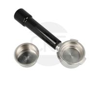 Portafiltro Nero con 2 filtri da 2 Tazze per 1313 MCE31, 1312 MCE34