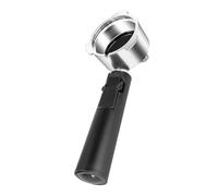 Portafiltro per caffè espresso da 51 mm a tre orecchie con base | Distribuzione uniforme della pressione, pulizia facile, appassionati caffè, produzione birra domestica e