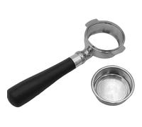 Portafiltro per caffè senza fondo, struttura in acciaio inox, per macchine da caffè espresso da 58 mm, per un uso sicuro e una facile manutenzione