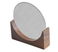 Portafiltro per cialde da caffè, in legno, stabile | Base dello schermo Puck. Conservazione efficiente della maggior parte dei filtri a rete per gli amanti dell'espresso. Una