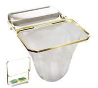 Portafiltro Per Lavello Pieghevole - Cestello Filtrante Multiuso, Supporto Per Raccoglitore Di Alimenti, Separatore Di Rifiuti Per Rifiuti, Accessorio In Rete Per Cucina E Bagno | Griglia Per Lavello
