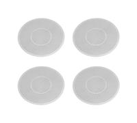 Portafiltro Puck Screen Filtro caffè Acciaio inossidabile 58mm Piastra a rete rotonda riutilizzabile per macchine da caffè espresso e portafiltri 4 pezzi