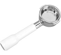 Portafiltro riutilizzabile, 58 mm, ricambio senza fondo per macchine Gaggia, design a 2 orecchie con cestello di precisione per un'estrazione più ricca, ideale per baristi domestici e professionisti