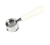 Portafiltro Senza Fondo For Caffè A 3 Orecchie Da 51 Mm, Compatibile Con Delonghi EC680 EC685 EC785 EC885, Accessori For Caffè Con Maniglia Della Macchina(Cream 51mm)