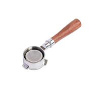 Portafiltro Senza Fondo For Caffè Da 51 Mm Con Filtro Da 2 Tazze, Compatibile Con DeLonghi, EM450M Linea Classic Portafiltro Senza Fondo In Acciaio Inossidabile(Style 4)