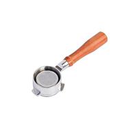 Portafiltro Senza Fondo For Caffè Da 51 Mm Con Filtro Da 2 Tazze, Compatibile Con DeLonghi, EM450M Linea Classic Portafiltro Senza Fondo In Acciaio Inossidabile(Style 2)