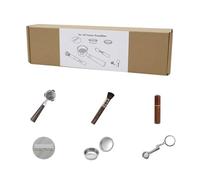 Portafiltro Senza Fondo For Caffè Da 51 Mm Nudo, Compatibile For Delonghi, EC680 EC685 Cestello Filtro Di Ricambio Accessori For Macchina For Caffè Espresso(3Nails Set Of 6pcs B)