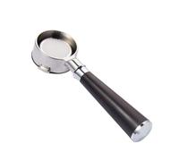 Portafiltro senza fondo in acciaio inox per macchine da caffè espresso da 54 mm che garantisce un uso sicuro e una facile manutenzione Attrezzature per gli appassionati di caffè